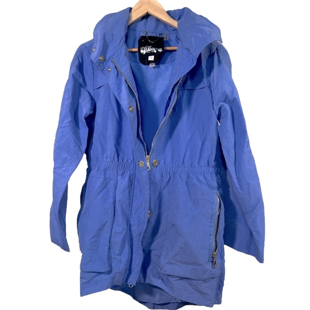The Fillmore The Anorak Jacket blue waterproof jacket